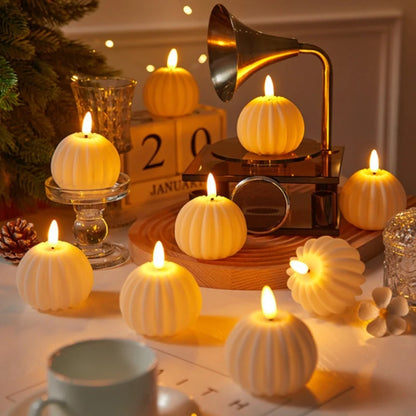 Flameless Block Candles