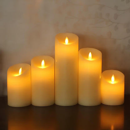 Flameless Block Candles